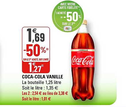 coca-cola vanille