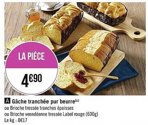 Gâche Tranchée Pur Beurre