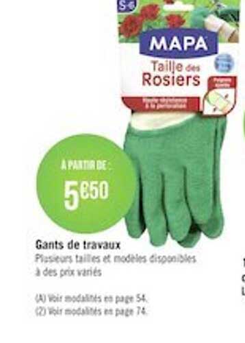 Gants De Travaux Mapa