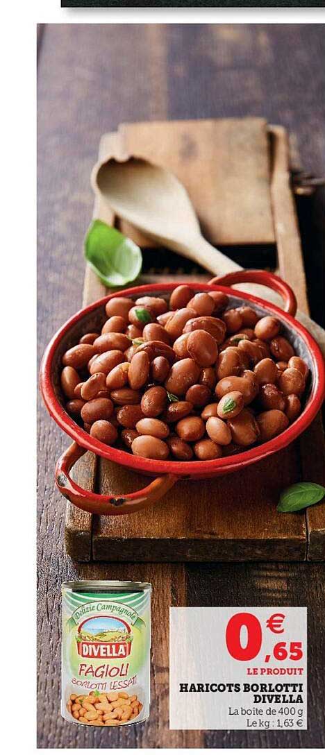 Haricots Borlotti Divella