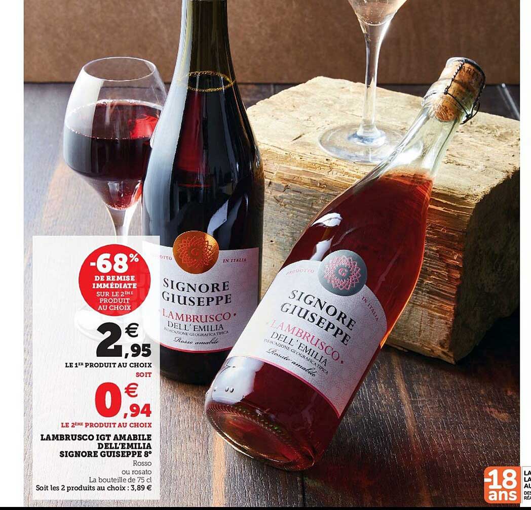 lambrusco igt amabile dell'emilia signore guiseppe 8