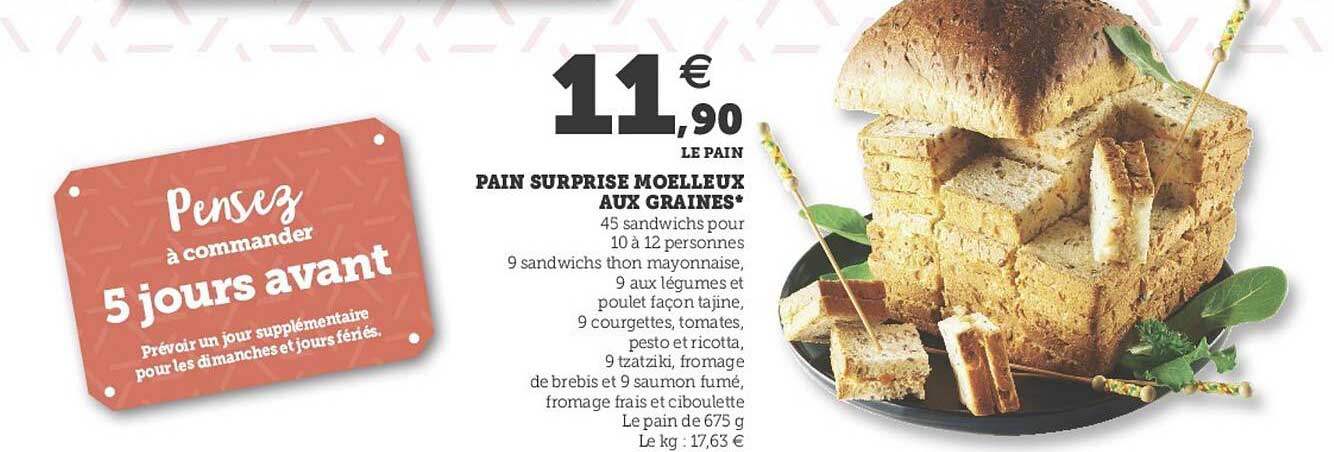 Pain Surprise Moelleux Aux Graines