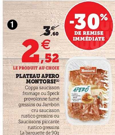 Plateau Apero Montorsi