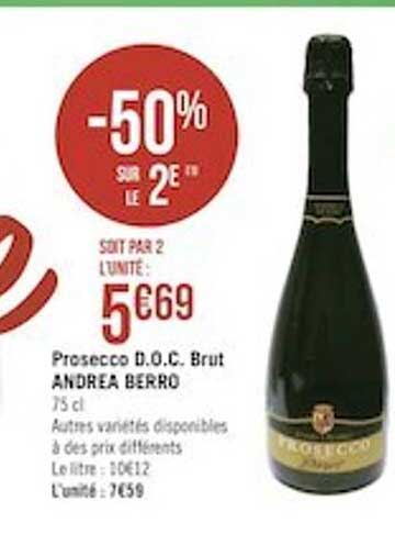 prosecco d.o.c. brut andrea berro