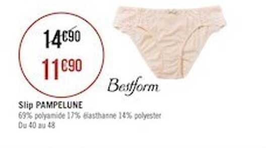 Slip Pampelune Bestform