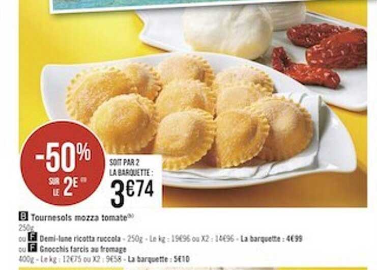 Tournesols Mozza Tomate