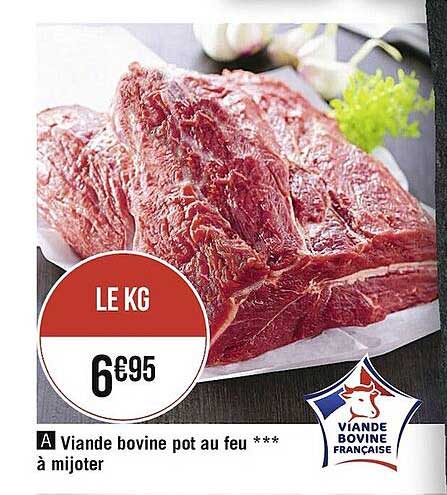 Viande Bovine Pot Au Feu à Mijoter