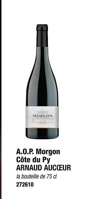 a.o.p. morgon côte du py arnaud aucoeur