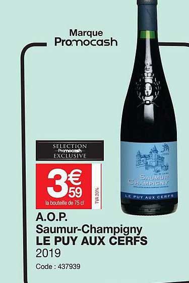 a.o.p. saumur-champigny le puy aux cerfs