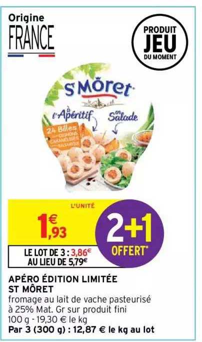 apéro édition limitée st môret