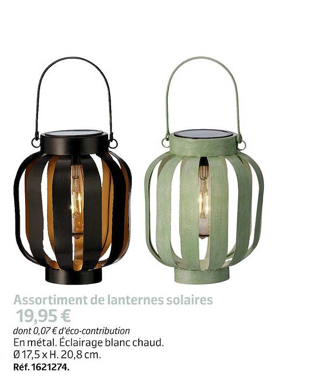 Assortiment De Lanternes Solaires