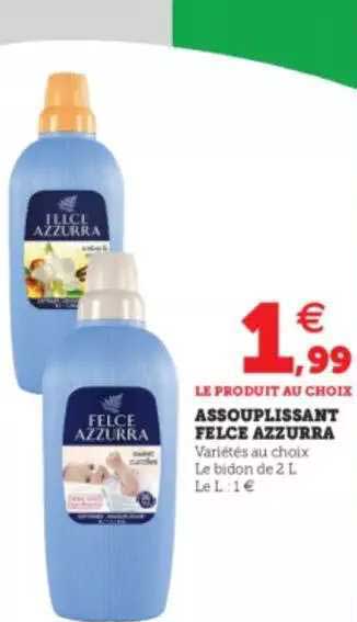 assouplissant felce azzurra