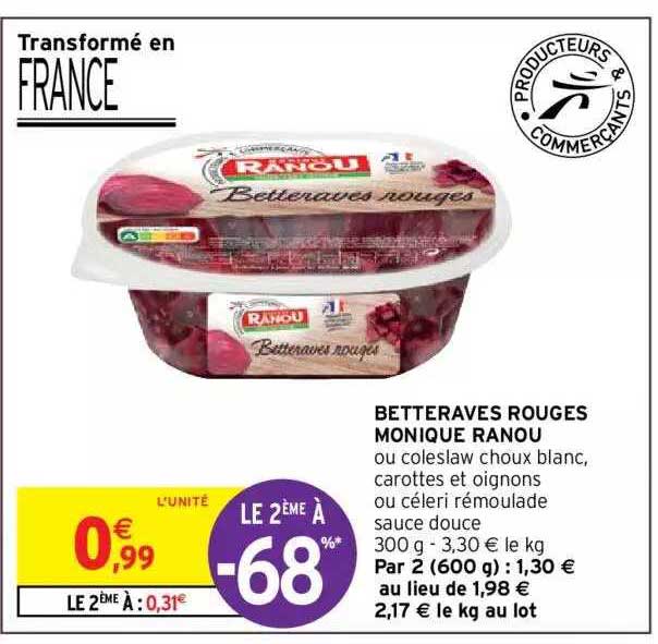 betteraves rouges monique ranou