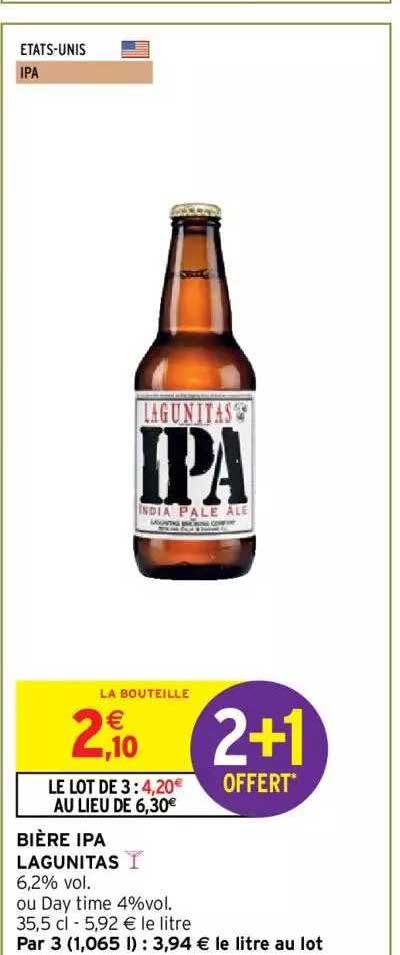 bière ipa lagunitas