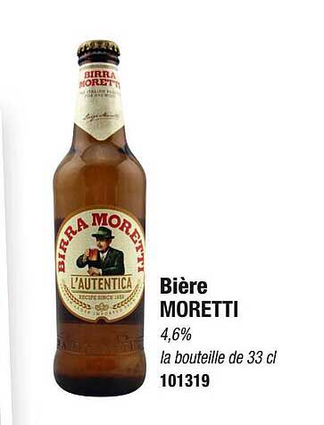 Bière Moretti