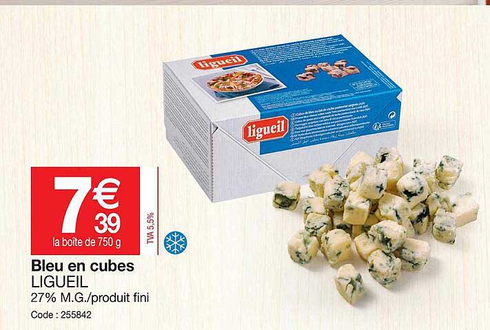 Bleu En Cubes Ligueil