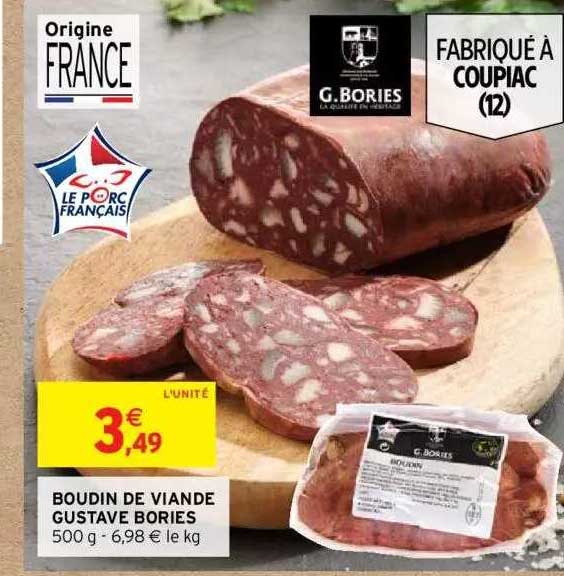 Boudin De Viande Gustave Bories