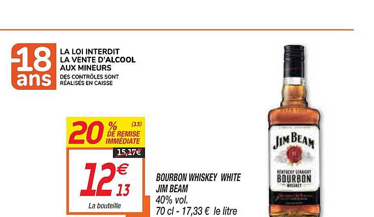 bourbon whiskey white jim beam