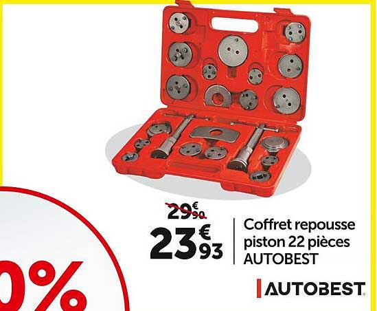 coffret repousse piston 22 pièces autobest