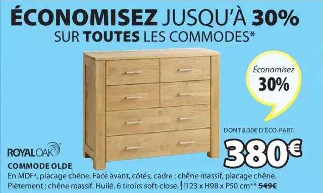 commode olde royal oak