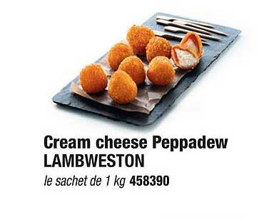 Cream Cheese Peppadew Lambweston