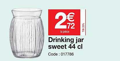 drinking jar sweet 44 cl