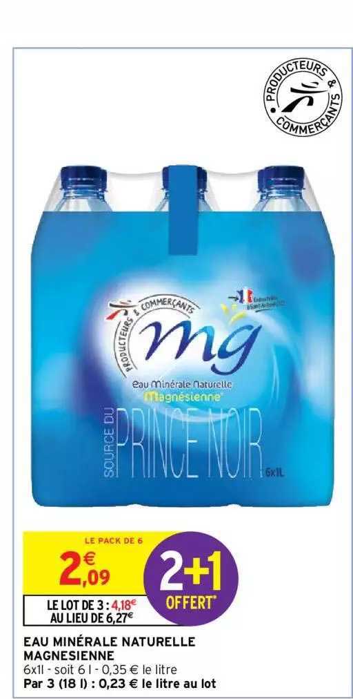 Eau Minérale Naturelle Magnesienne