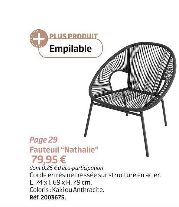 fauteuil "nathalie"