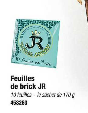feuilles de brick jr