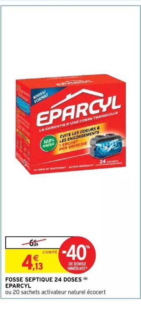 Fosse Septique 24 Doses Eparcyl
