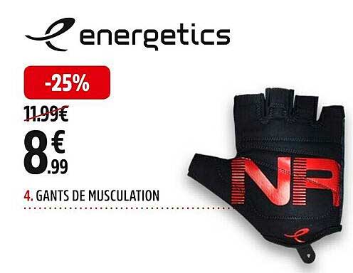 Gants De Musculation Energetics