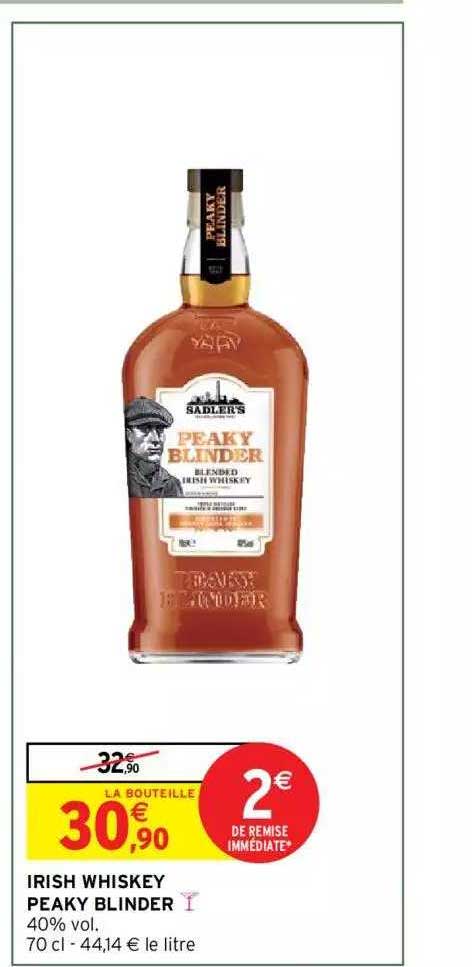 irish whiskey peaky blinder