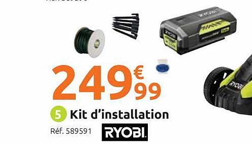 kit d'installation ryobi