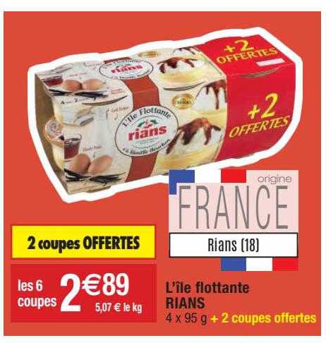 l'île flottante rians