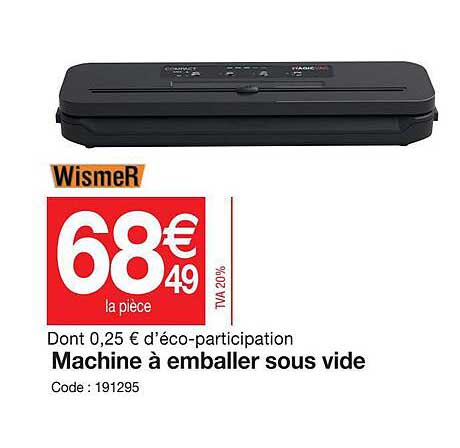 machine à emballer sous vide