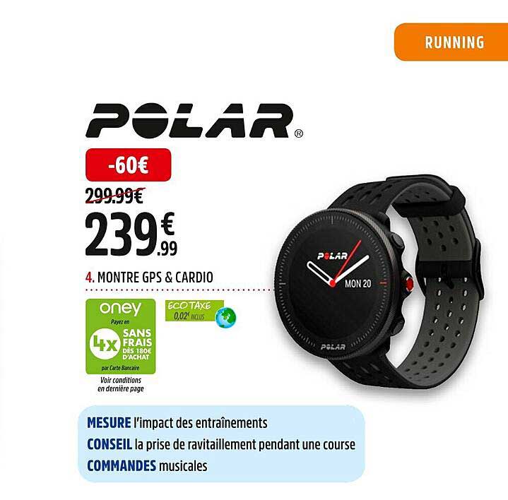 montre gps & cardio polar