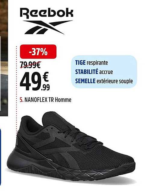 nanoflex tr homme reebok