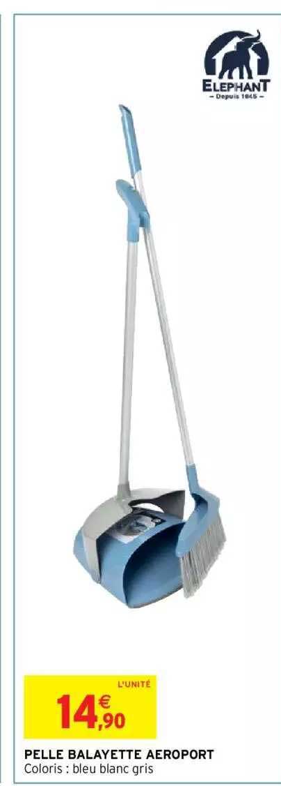 pelle balayette aéroport