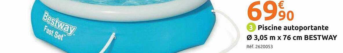 Piscine Autoportante ø 3,05 M X 76 Cm Bestway