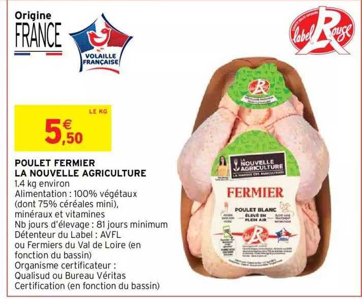 poulet fermier la nouvelle agriculture