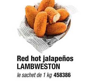 red hot jalapeños lambweston