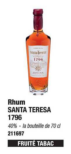 rhum santa teresa