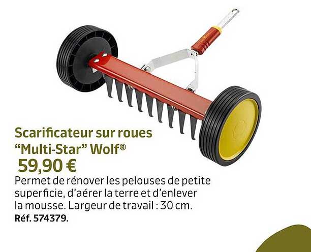Scarificateur Sur Roues "multi-Star" Wolf