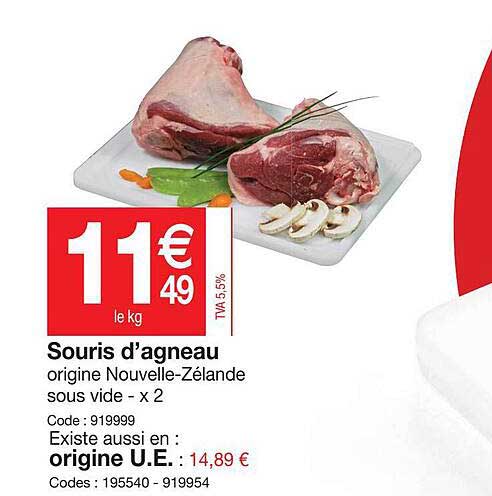 souris d'agneau