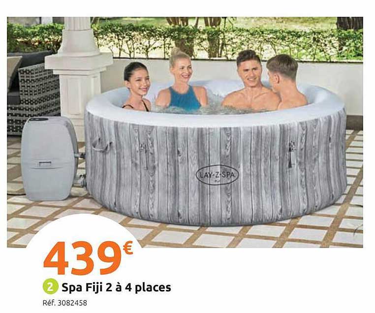 spa fiji 2 à 4 places