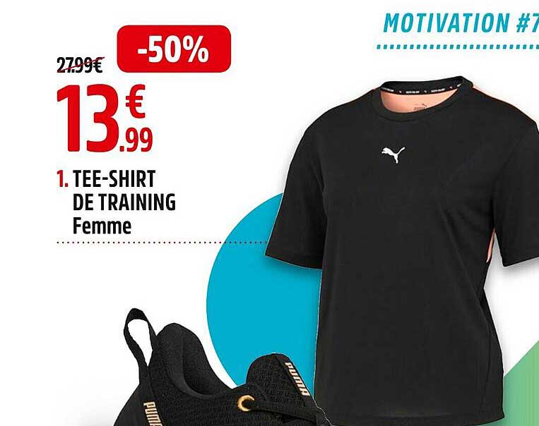 tee-shirt de training femme