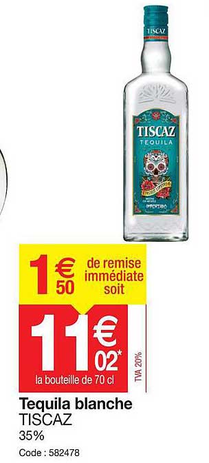 tequila blanche tiscaz