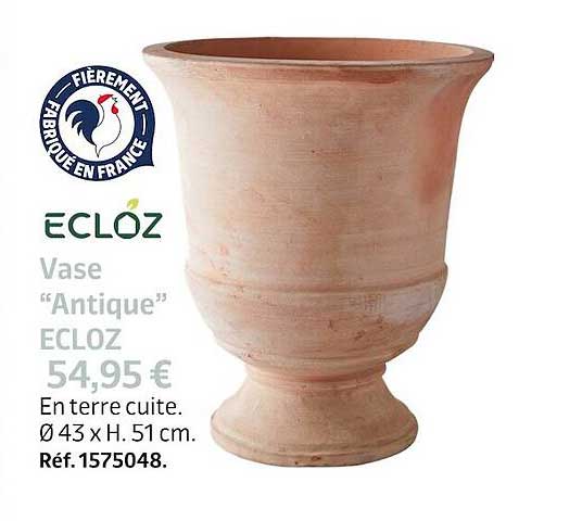 vase "antique" ecloz