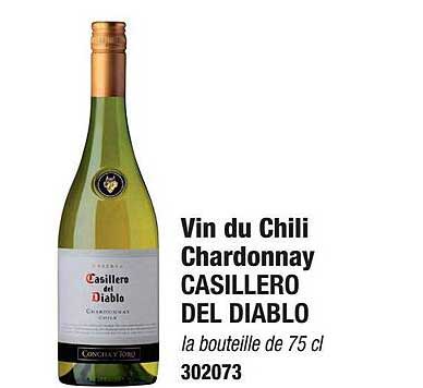 vin du chili chardonnay casillero del diablo