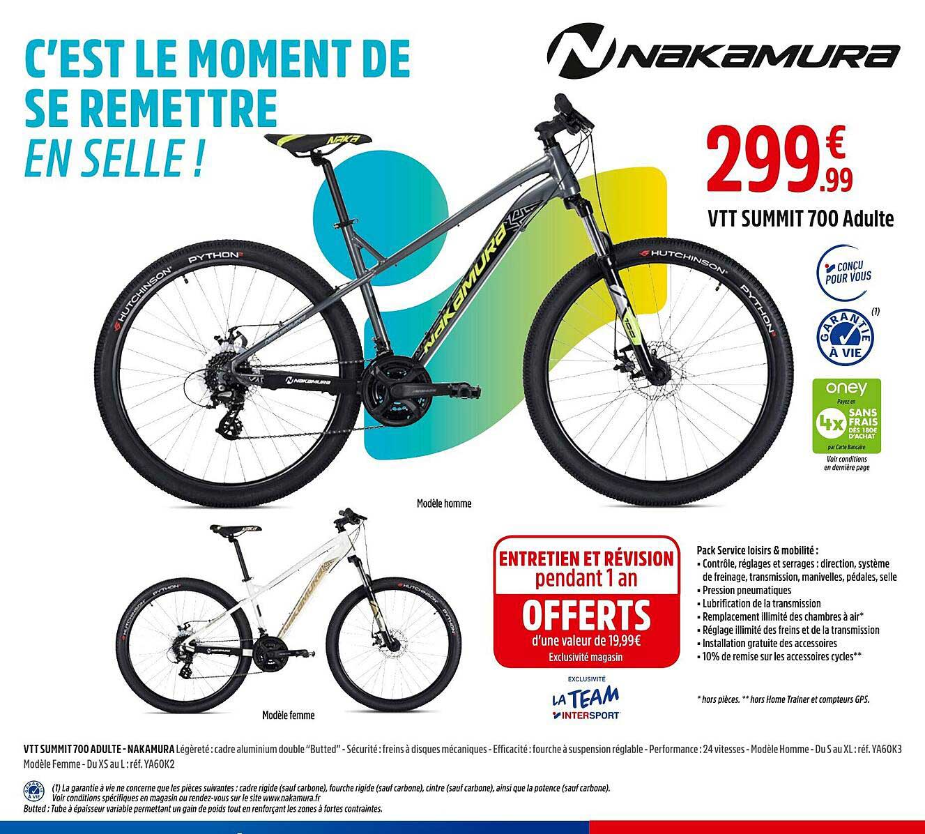 vtt summit 700 adulte nakamura